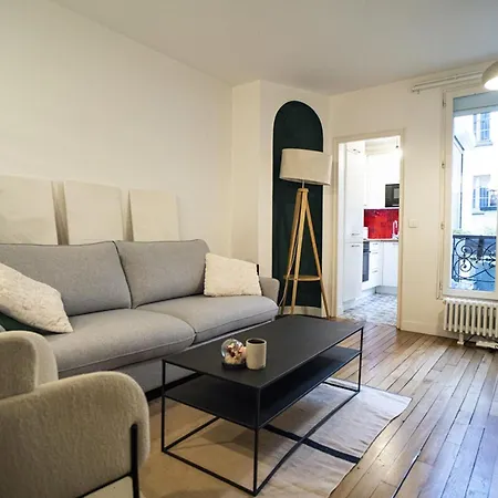 Pretty 36 M Near Buttes-chaumont Lejlighed Paris