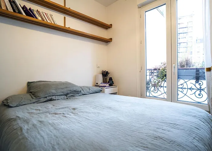 Pretty 36 M Near Buttes-chaumont Lejlighed