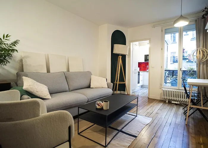 Pretty 36 M Near Buttes-chaumont Lejlighed Paris